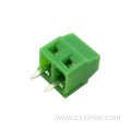 3.81MM pitch screw type PCB terminal block 2P3P can be spliced
